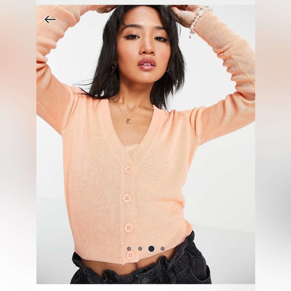 Tank top and cardigan set